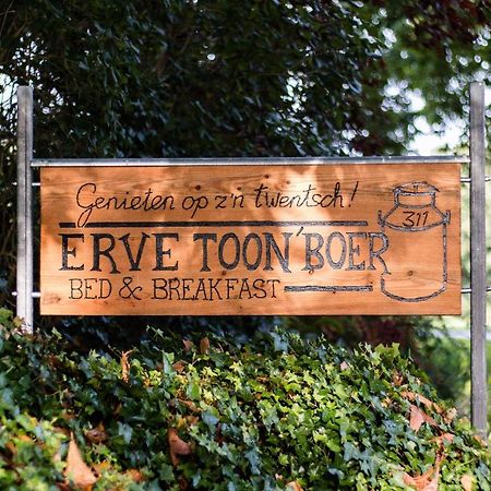 Bed and Breakfast Erve Toon'Boer Mander Exterior foto